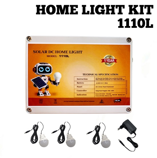 SB Home Light System 11.1V 10Ah Li-ion Battery Without Panel Model-1110L
